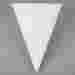 4 oz. White Rolled Rim Paper Cone Cup - A5050