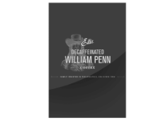 Ellis William Penn Decafeinated Whole Bean 5/2 lb 